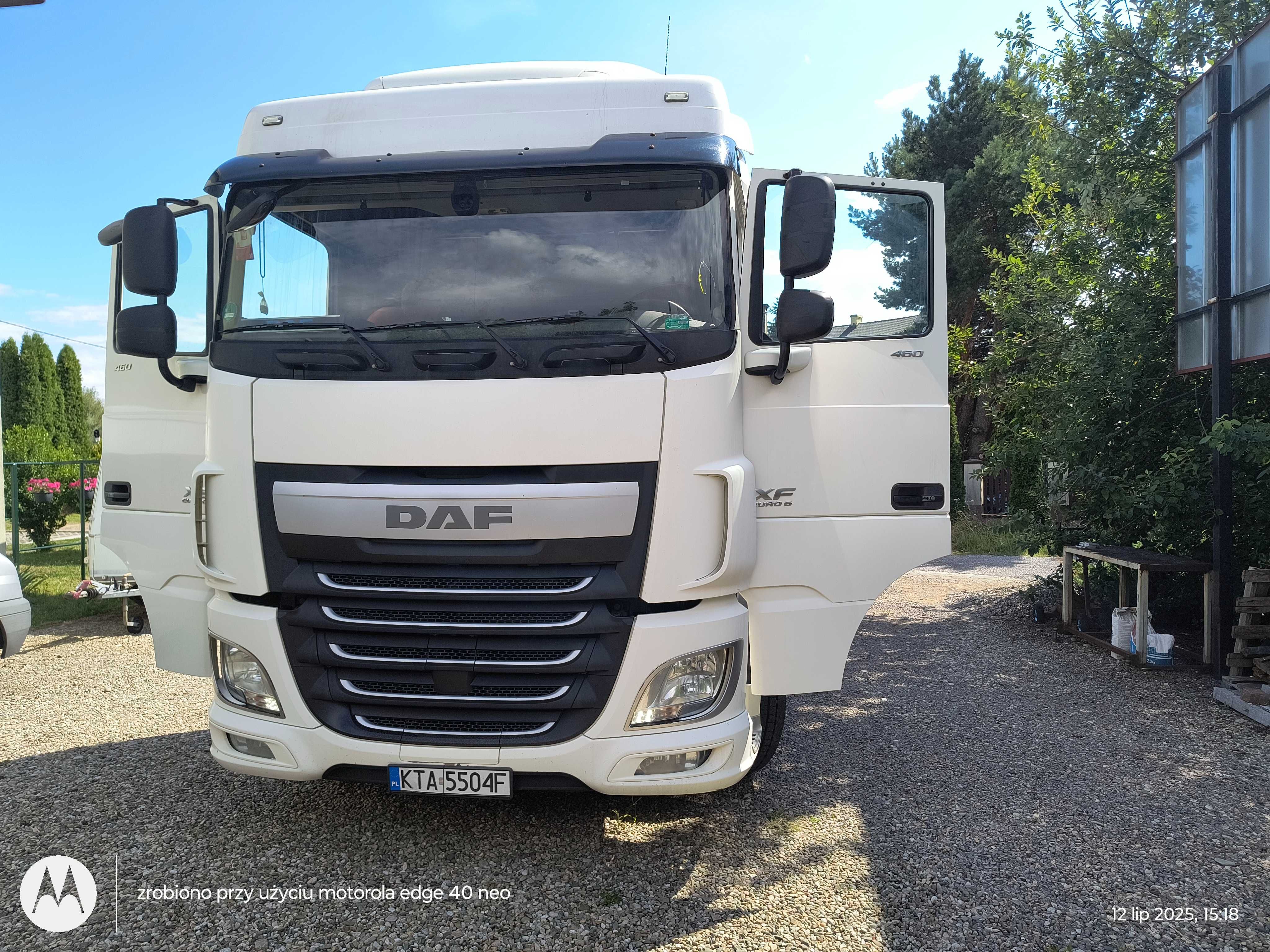 DAF 2016rok Manual