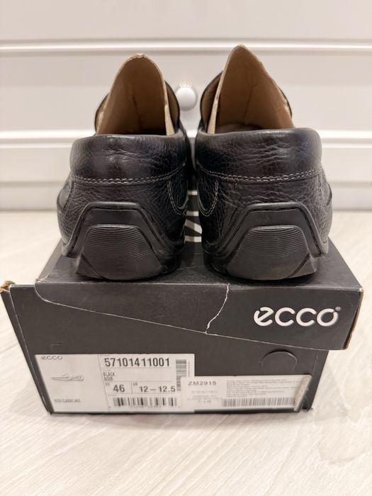 Туфлі мокасини лофери Ecco шкіра р.46