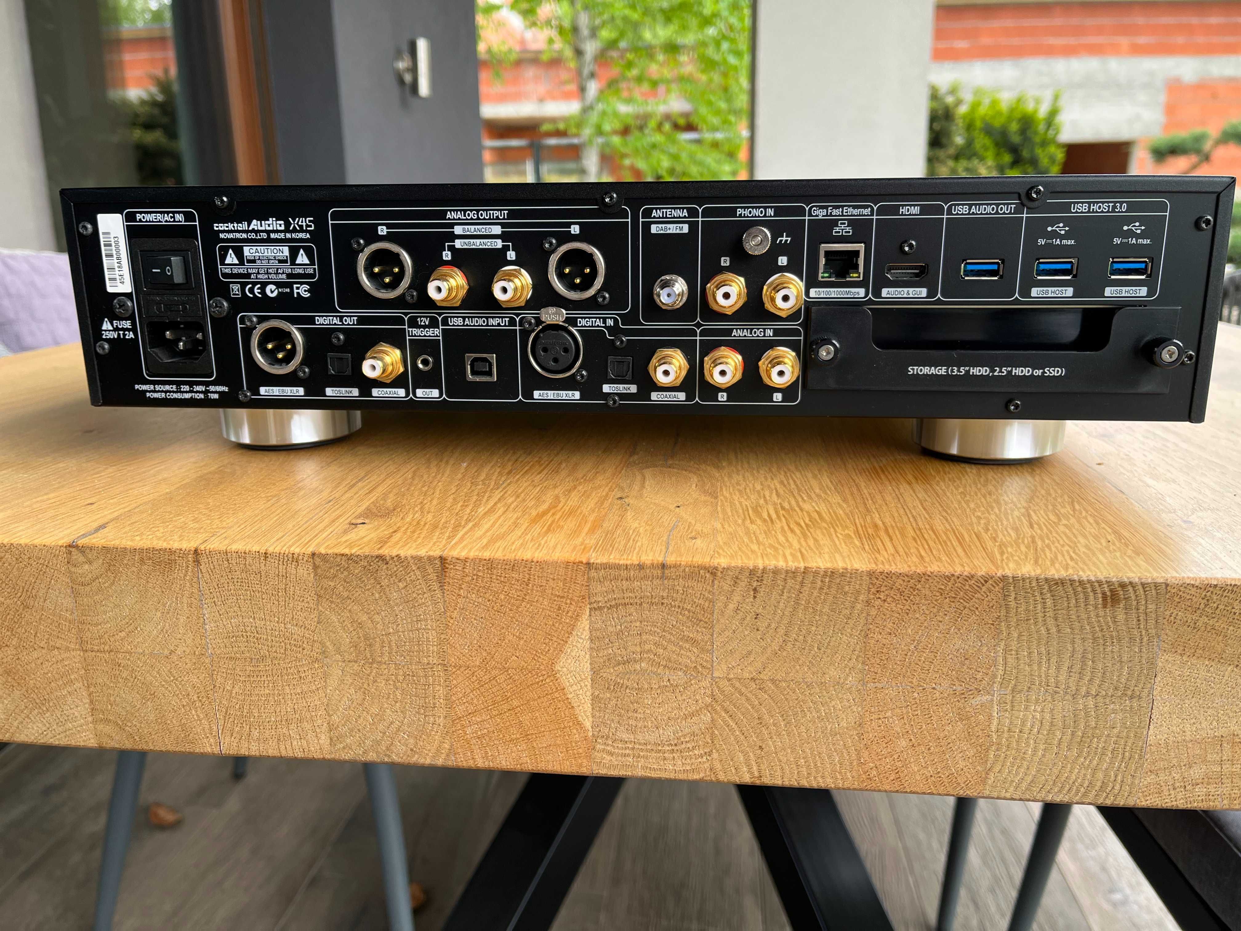 Cocktail Audio X45 wielofunkcyjny odtwarzacz  serwer muz na gwarancji