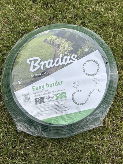 Border, obrzeże trawnika, zestaw ogrodowy