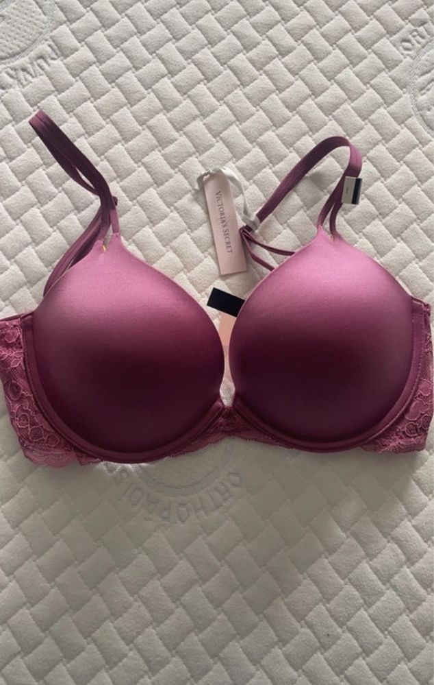 Victoria’s Secret biustonosz nowy 70 e fioletowy push up