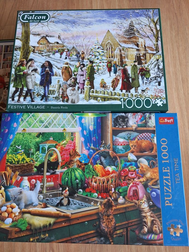 Puzzles 1000 peças