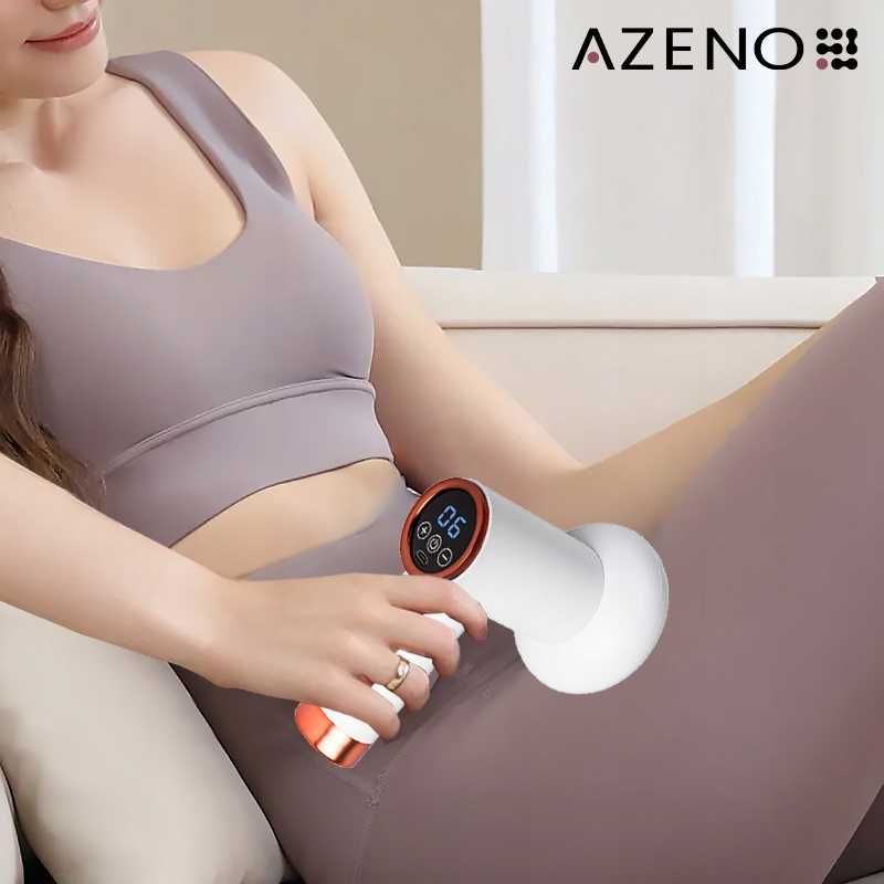 MASAŻER antycellulitowy urządzenie do masażu LCD 5w1 Powystawowy