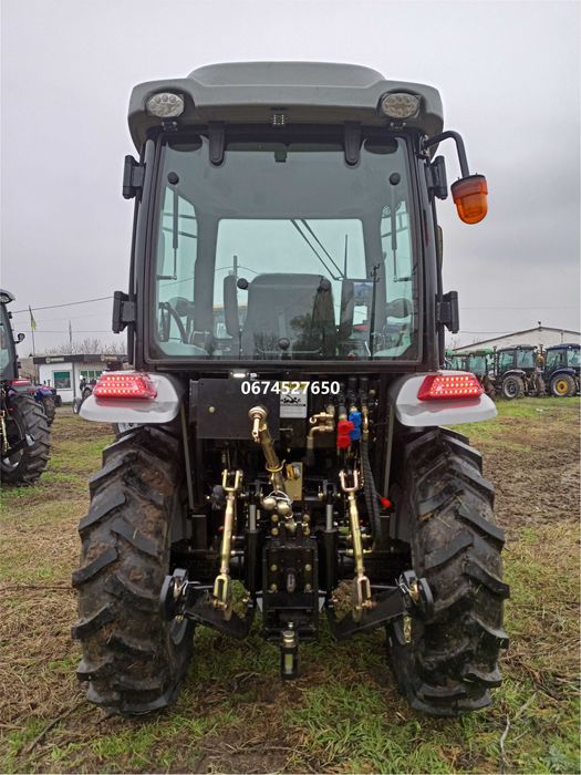 Мінітрактор Скаут 404 C компресор реверс примусова на широких колесах