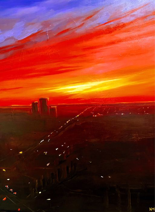 Картина олійними фарбами, Київ