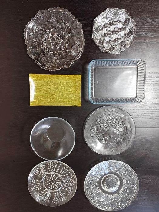 Lote de 8 pratos para Bolos / Sobremesas