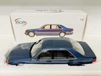 Mercedes-Benz S500 S-klasa W140 niebieski metallic iScale 1/18