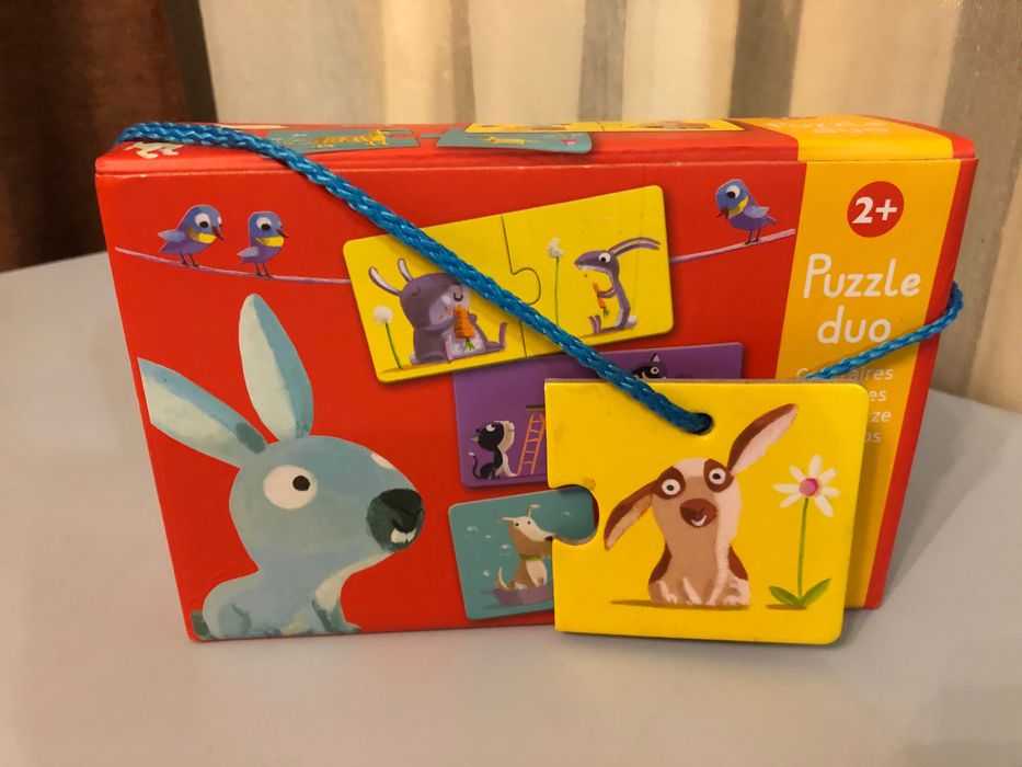 Djeco пазлы дуо. Противоположности. 2+