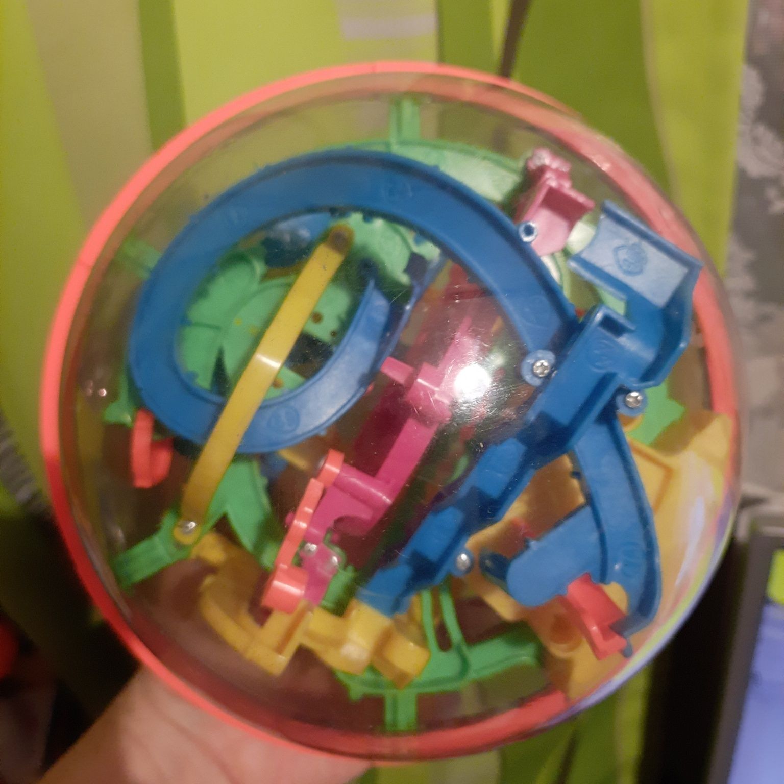 Labirynt kulkowy, duża kula 3D