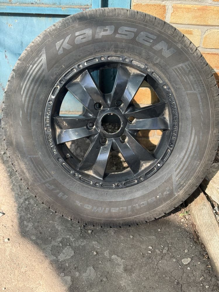 Диски з резиною р16 mitsubishi l 200 ford renger nissan navara