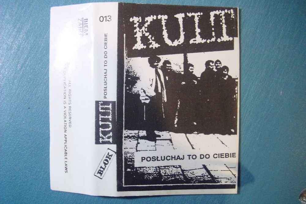 Kult -"Posłuchaj to do Ciebie" kaseta
