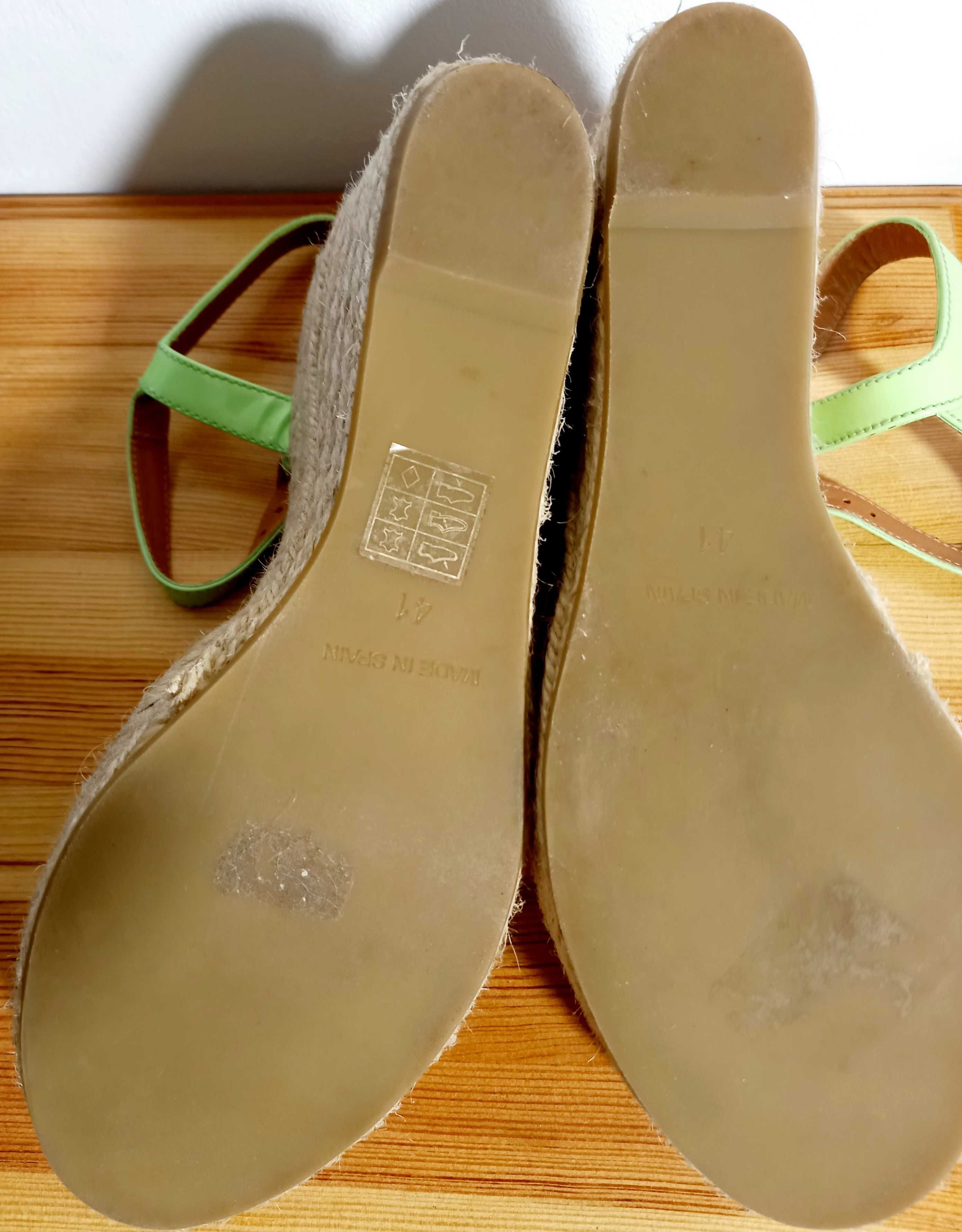 Marc Jacobs - nowe espadryle, skóra licowa, made in Spain, 40, 353