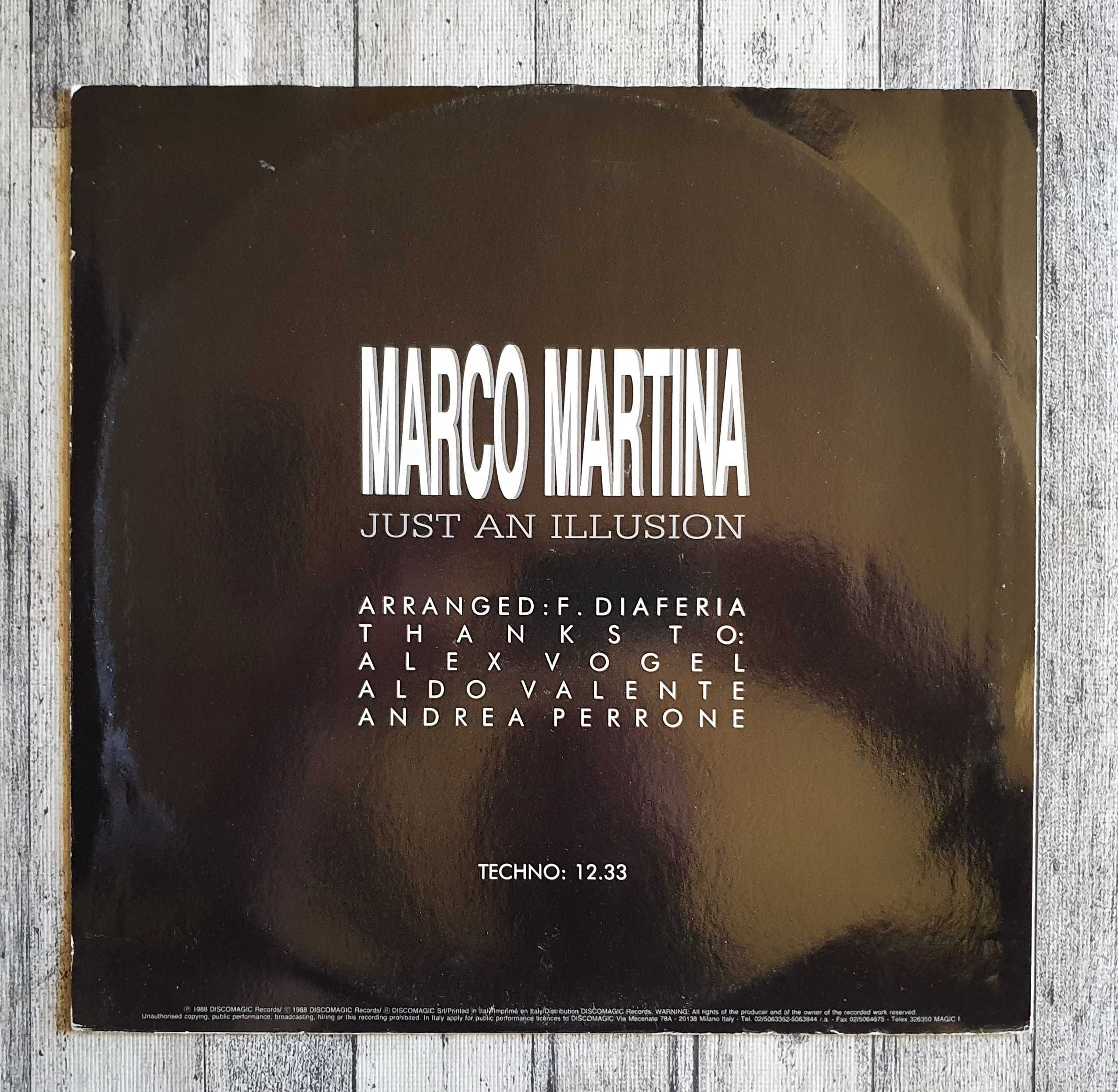 Marco Martina Just An Illusion House Version Maxi Single 12
