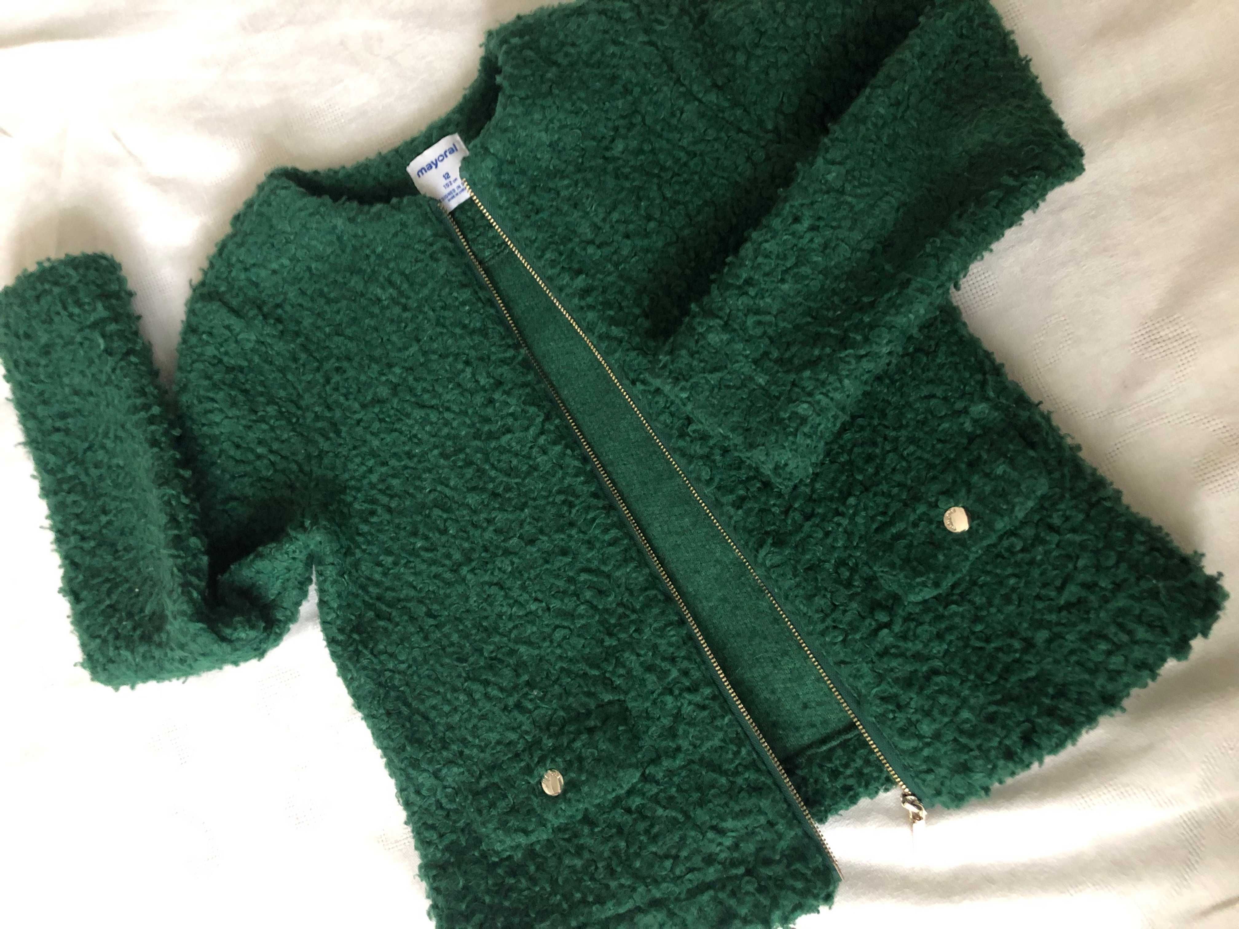 Тёплая кофта Mayoral / Тёплый жакет блуза свитер 6-7-8 лет 122-130 раз