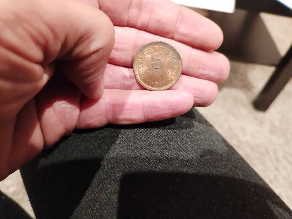 Moeda 5 centavos 1921 Unc