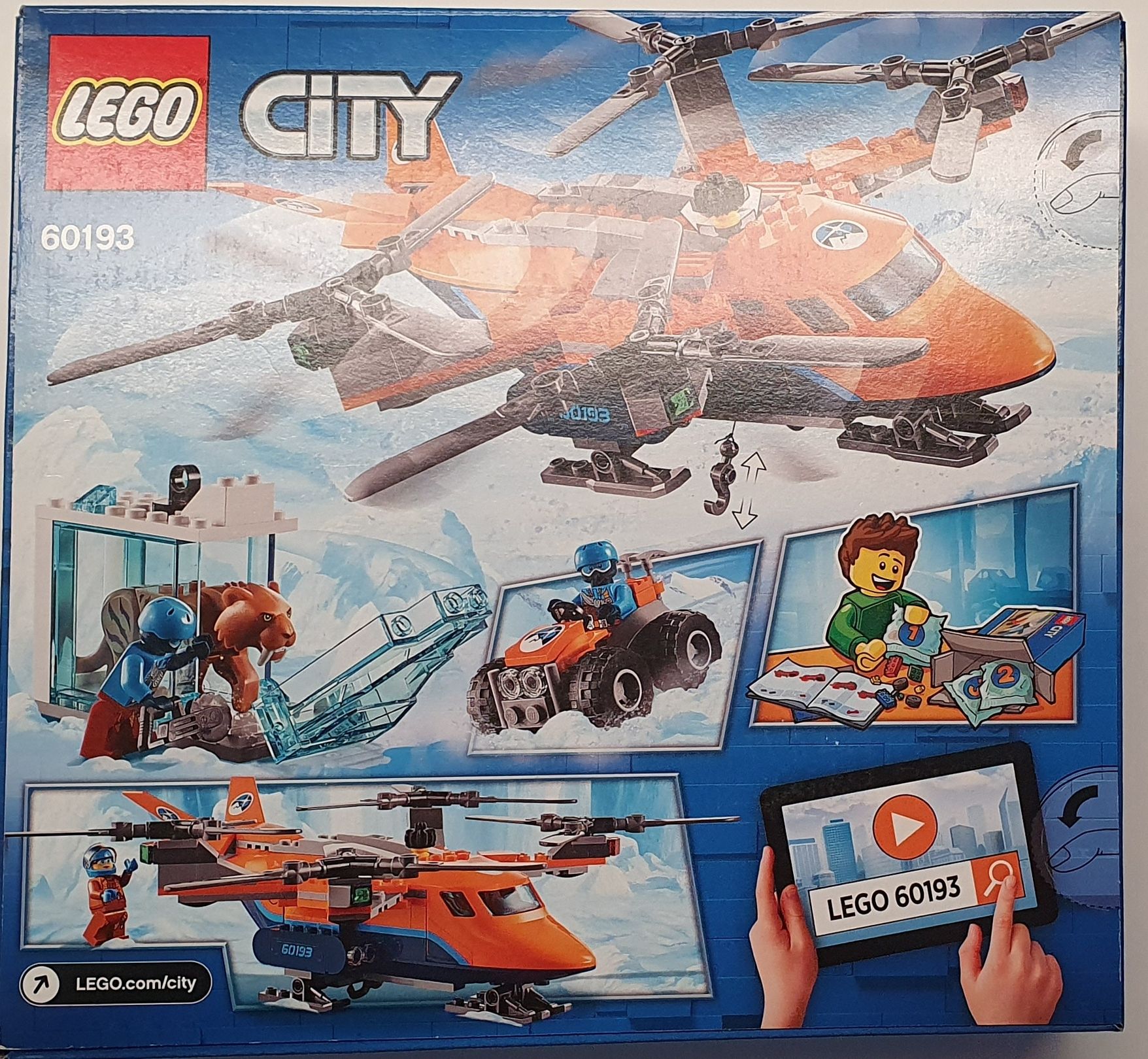 Lego City 60193 Nowe Plomby Pudełko ideał