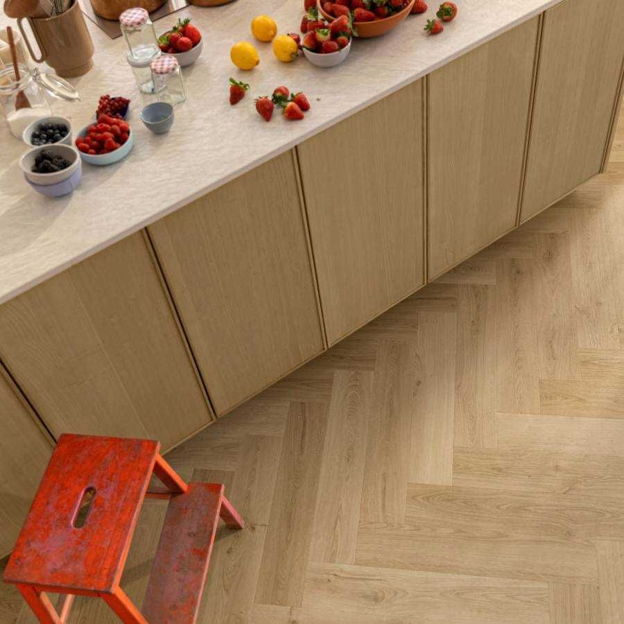 Panele winylowe LVT Quick Step Jodełka Botaniczny Beż HB AVHBU40362