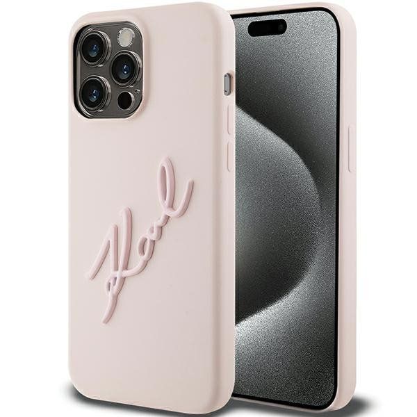 Karl Lagerfeld Klhcp15Lsksbmcp Iphone 15 Pro 6.1 Różowy Hardcase