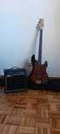 Baixo + Amp - LA Select Bass Guitar + 15W Amp Pack, Sunburst (ALGARVE)