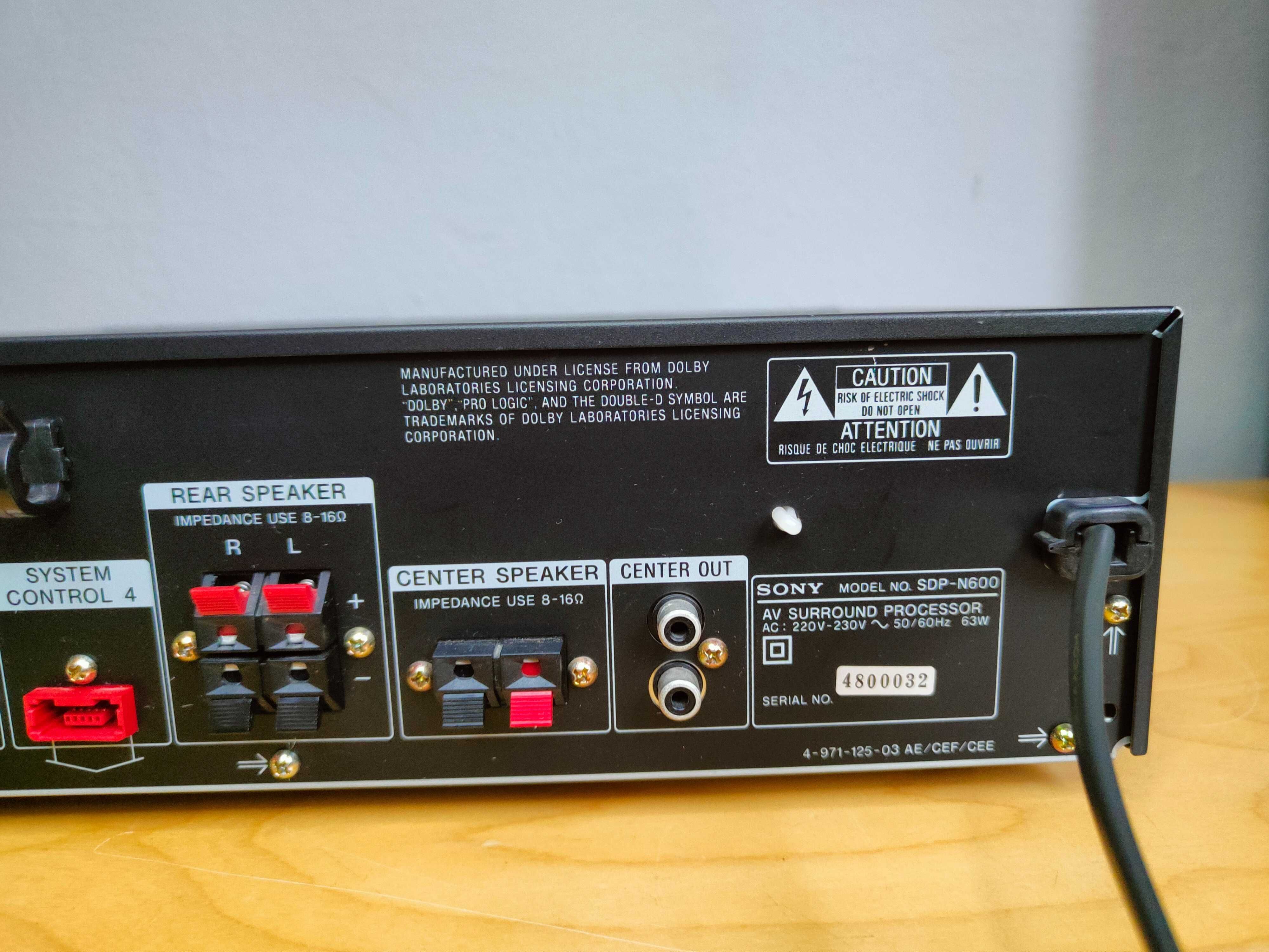 SONY SDP-N600 AV Surround Procesor