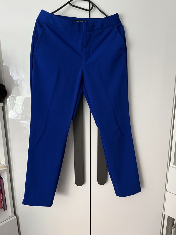 Garnitur damski zara m xs granatowy