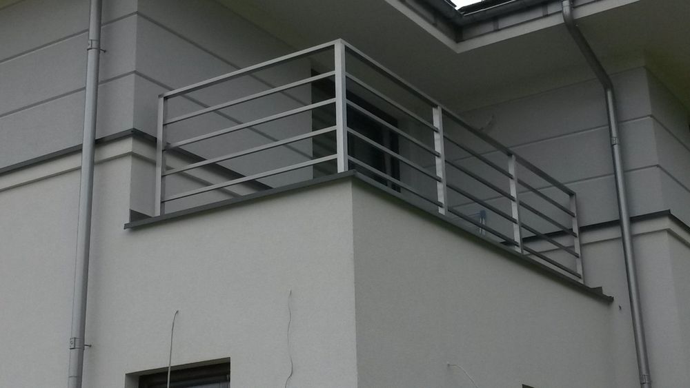 Balkon balkony taras tarasy szklane metalowe