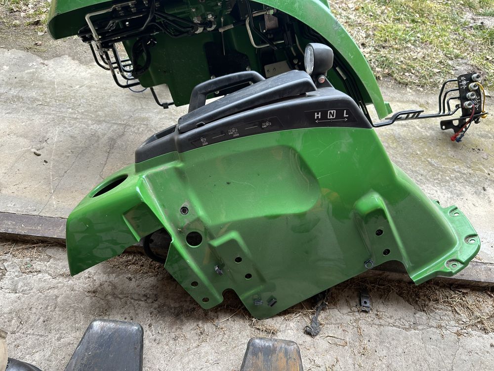 Blotniki john deere pompa instalacja hydrauliczna przewody zlacza