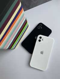 Чехол на iPhone 11 Pro Max, квадратные силиконовые Айфон X про макс