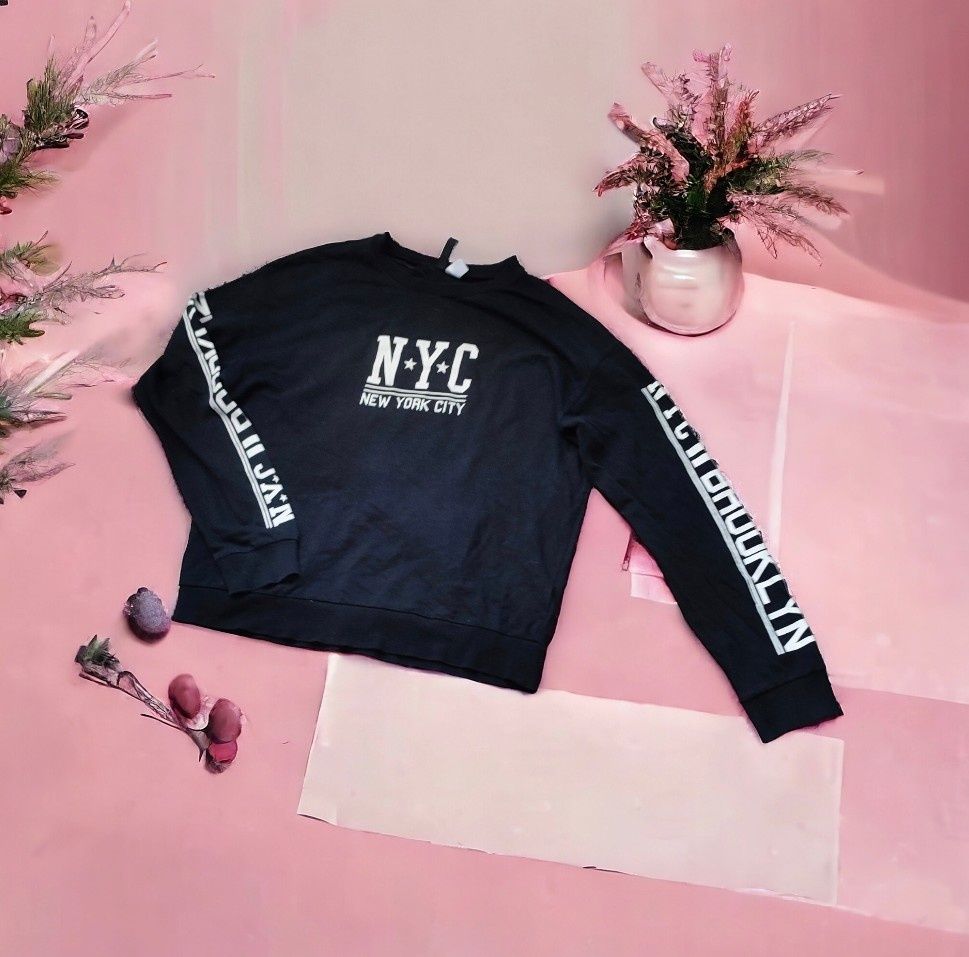 Bluza H&M roz S kolor czarny