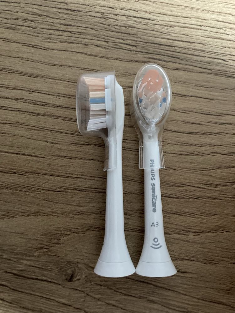 Szczoteczka, końcówka philips sonicare A3, 2 sztuki NOWE