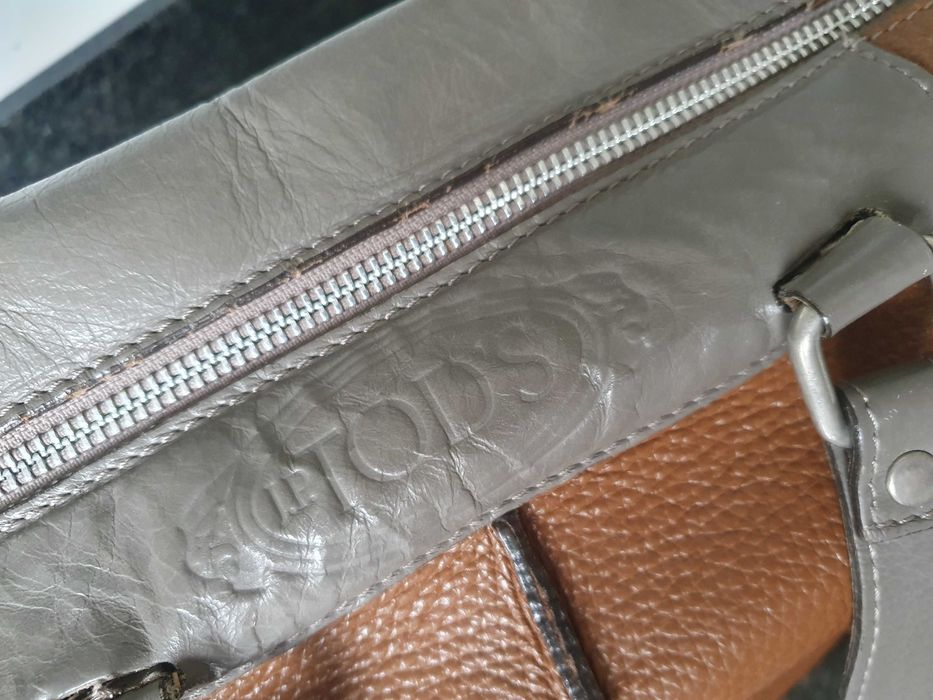 Bolsa em pele genuína