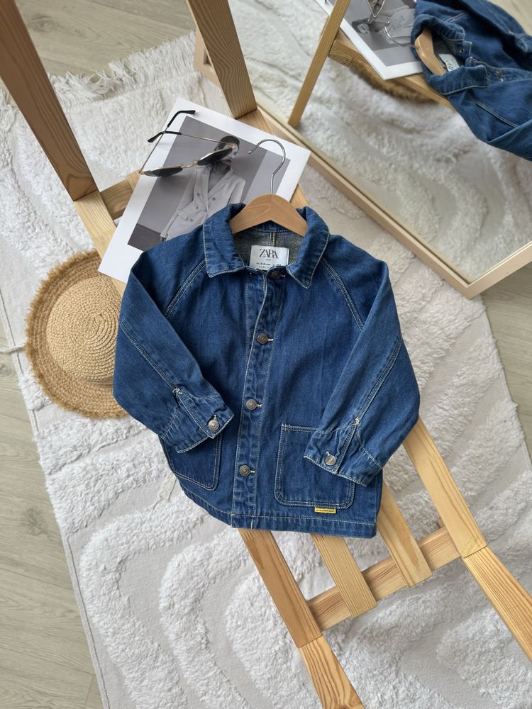 Джинсівка /джинсовий піджак zara
