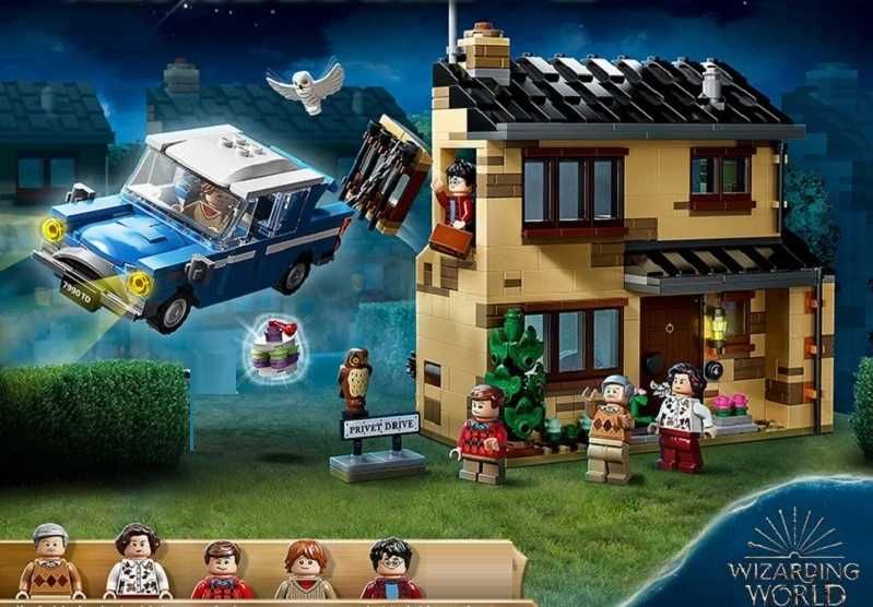 Set / Kit Harry Potter - Privet Drive (compatível com lego)