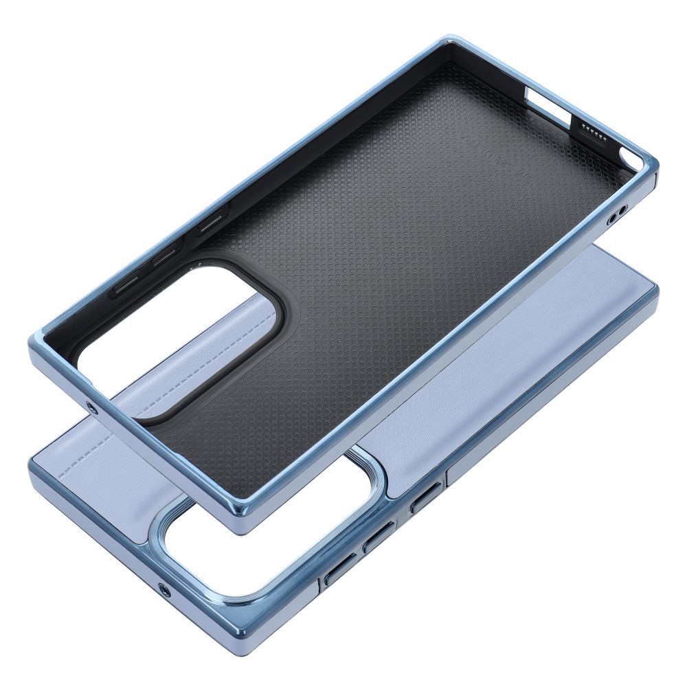 Etui Case Plecki Milano Samsung S23 Ultra Niebieski + Szkło 9H