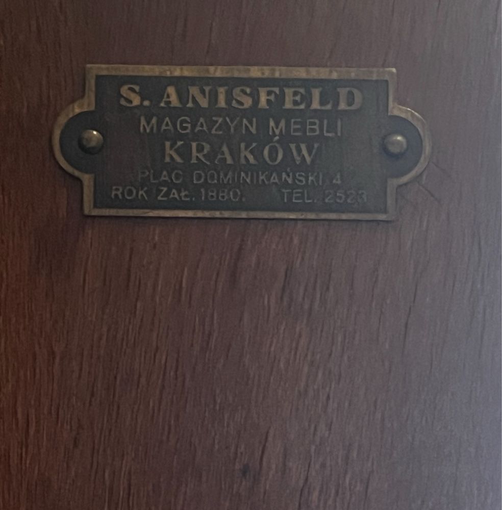 Szafa S.Anisfeld 3 drzwiowa z lustrem