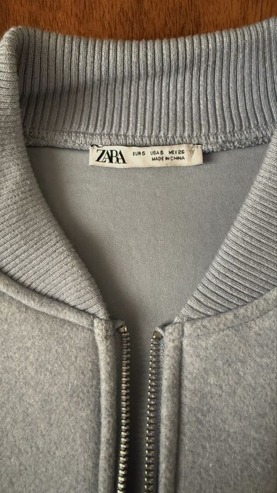 Фетровий бомбер від ZARA. Фетрова курточка. Бомбер