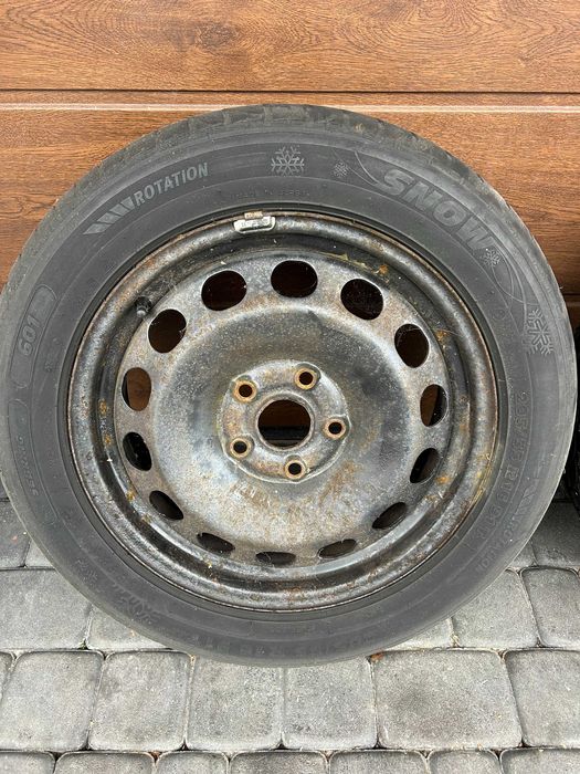 KOŁA ZIMOWE AUDI/SEAT/VW 16 CALI / 5x112 / 57.1 / OPONY 205/55/16