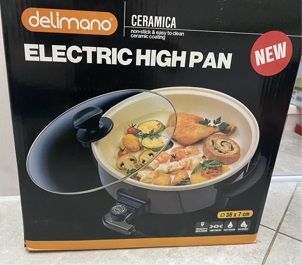 Електрична сковорідка delimano high pan. Электрическая сковорода