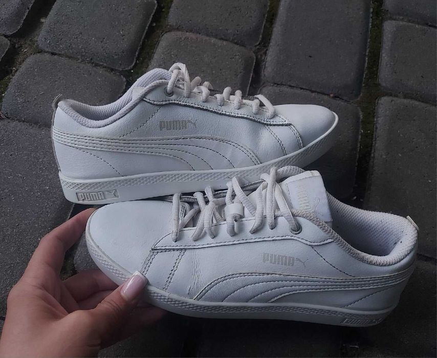Кроссовки пума Puma 23.5см Базовые кеды мокасины