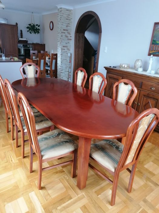 Stół drewniany +krzesła