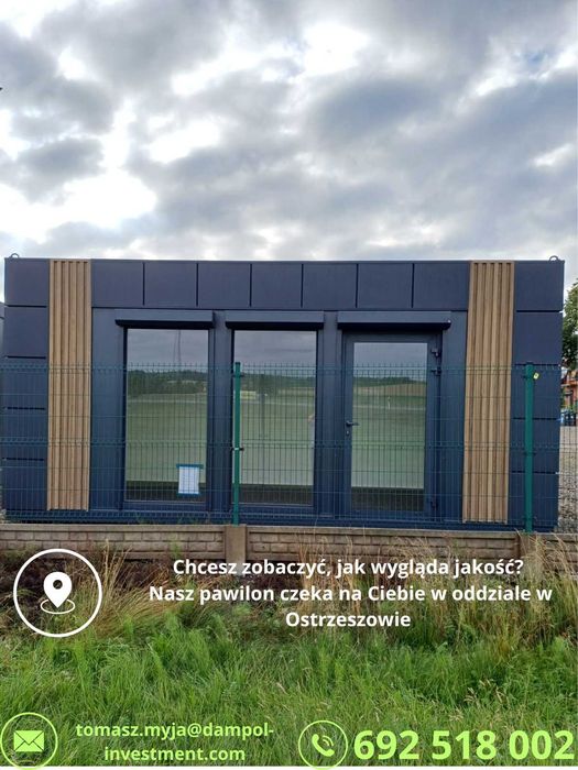 Pawilon całoroczny 6x3 m – wysoka jakość wykonania- zobacz na żywo !