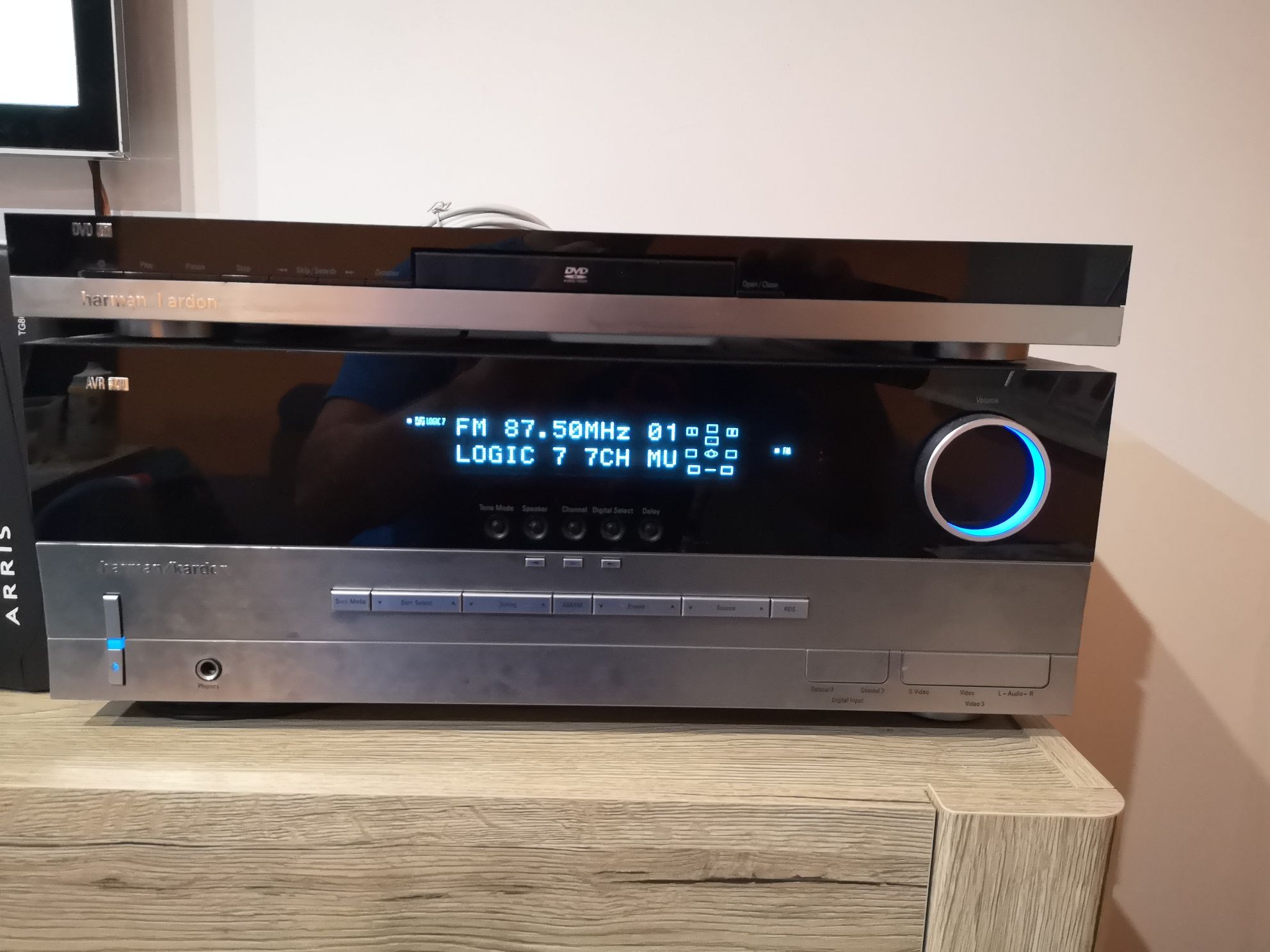 Amplituner Wzmacniacz harman kardon AVR140 5.1 pioneer