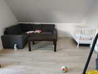 Sofa narożna rozkładana do spania