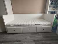 Łóżko z trzema szufladami (Hemnes Ikea)