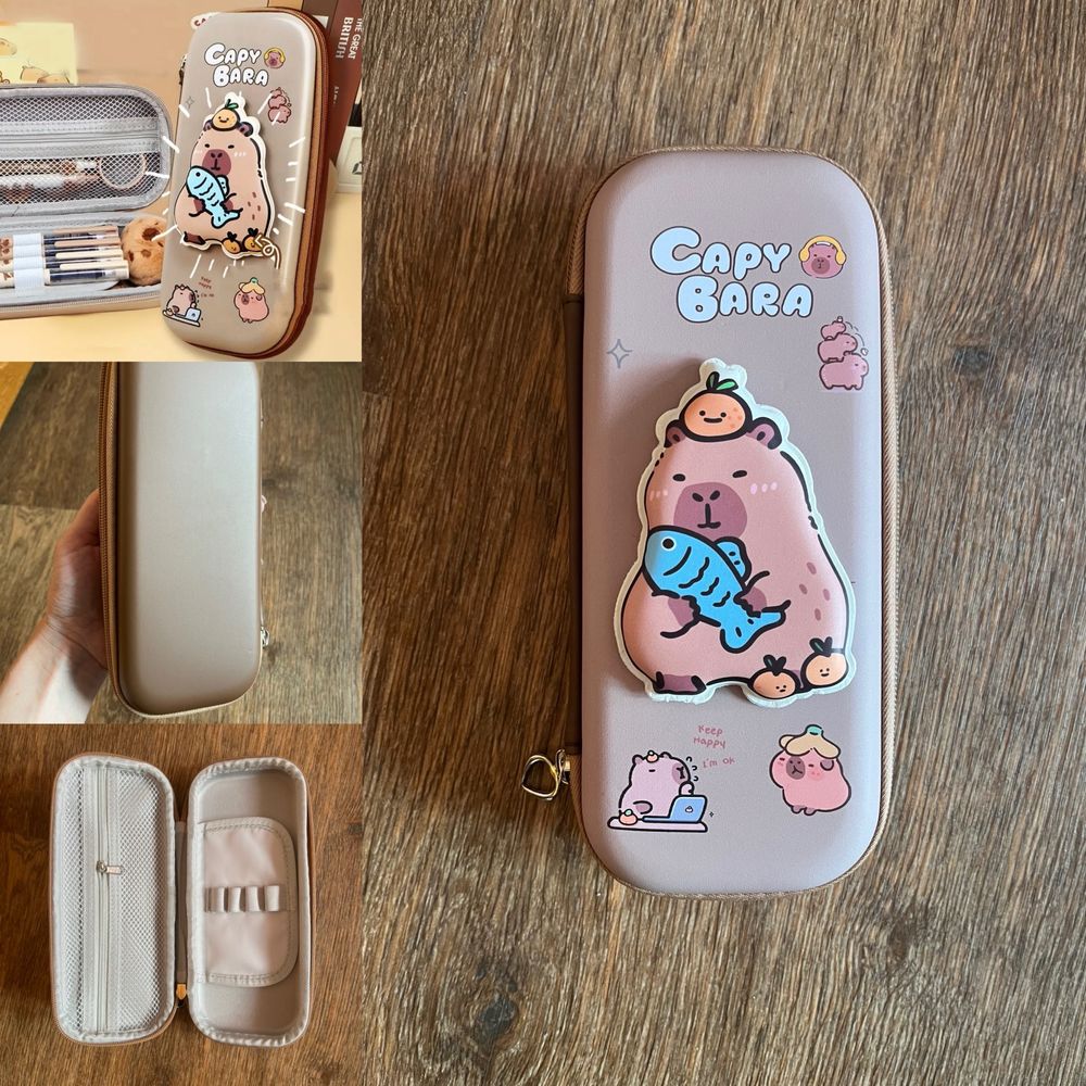 Пенал школьный шкільний Капібара Куромі Hello Kitty Capybara Kuromi