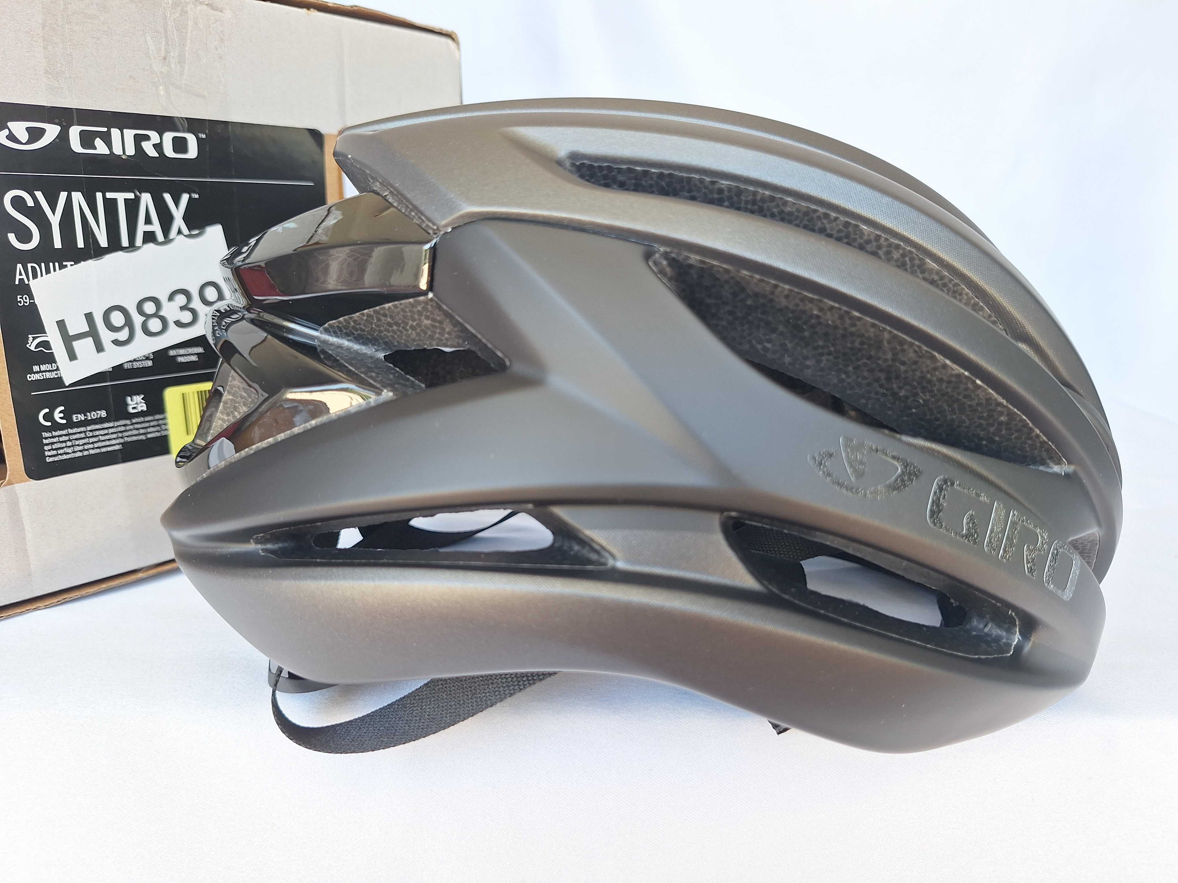Kask rowerowy Giro Syntax Mat Black L 59-63cm