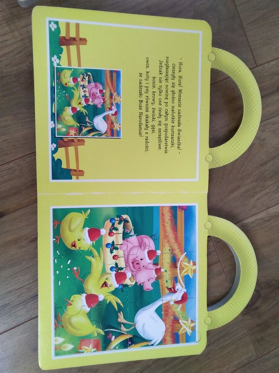 Książeczka z puzzlami