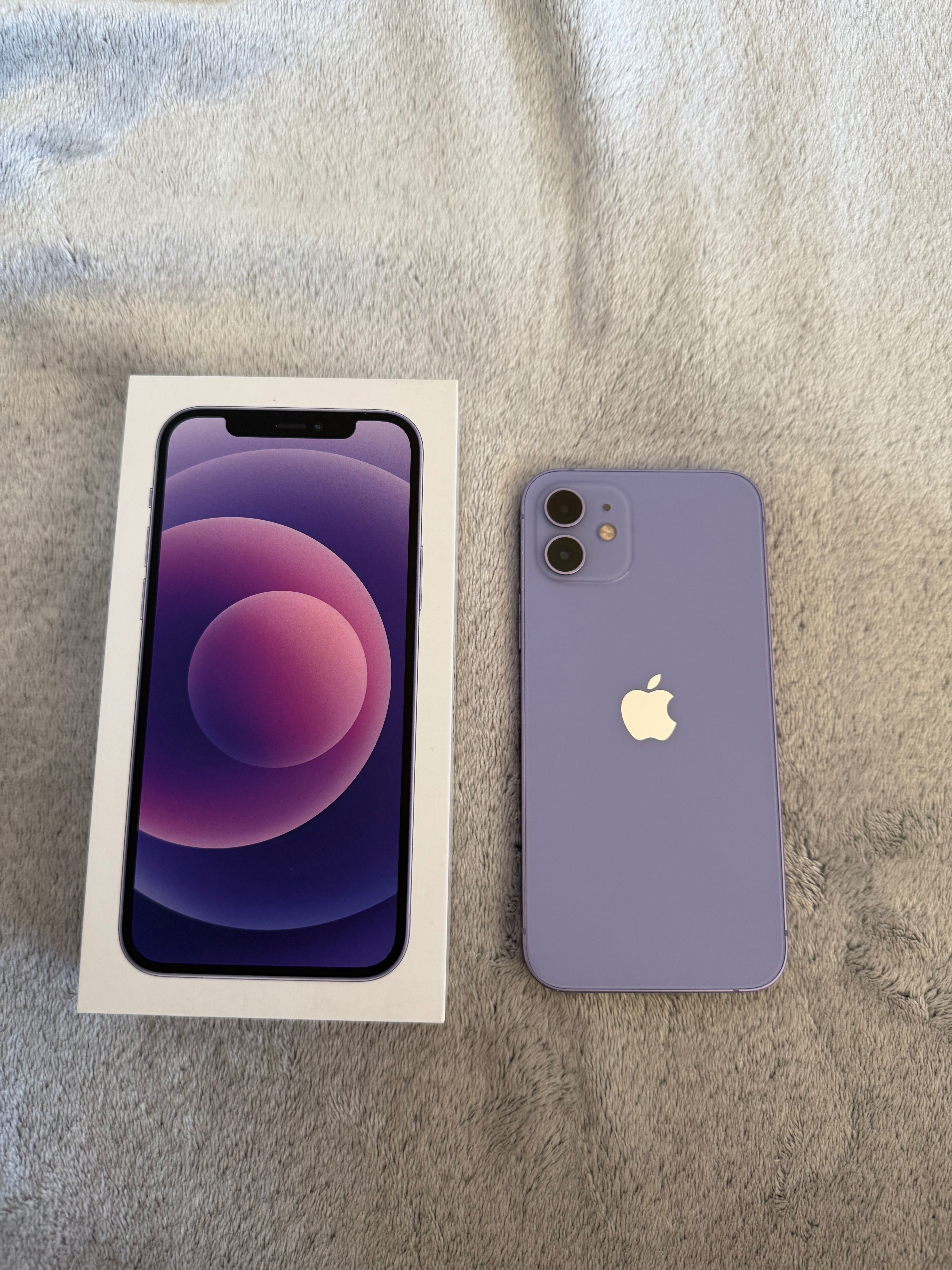 iPhone 12 fioletowy 128gb