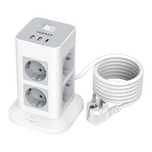 Listwa Zasilająca Tessan Tps03-De-C 8 Gniazd 2Xusb-A Usb-C 2M