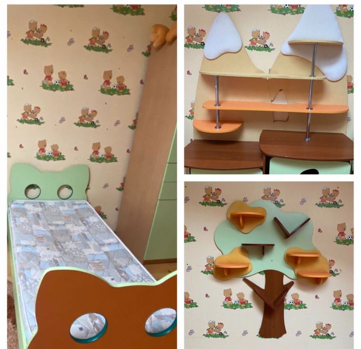 Комплект дитячих меблів “Лунна Казка” (фабрика Ренесанс)